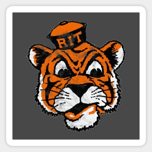 Support the RIT Tigers with this vintage design! Sticker